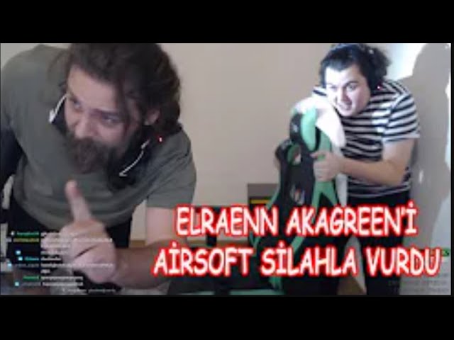 Elraenn Akagreen'in Yayınını Airsoft Silahla Basıyor
