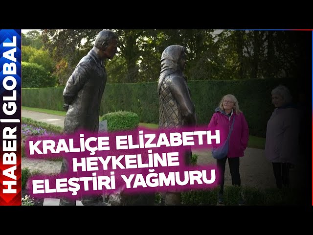 Kraliçe Elizabeth Heykeline Eleştiri Yağmuru! "Hiç Benzemiyor"