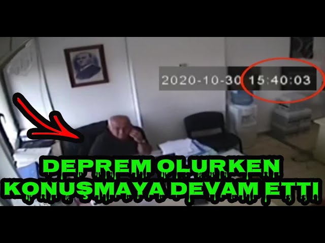 DEPREMDE TELEFONLA KONUŞAN DAYI - İzmir depreminde telefonla konuşmaya devam eden dayı :)