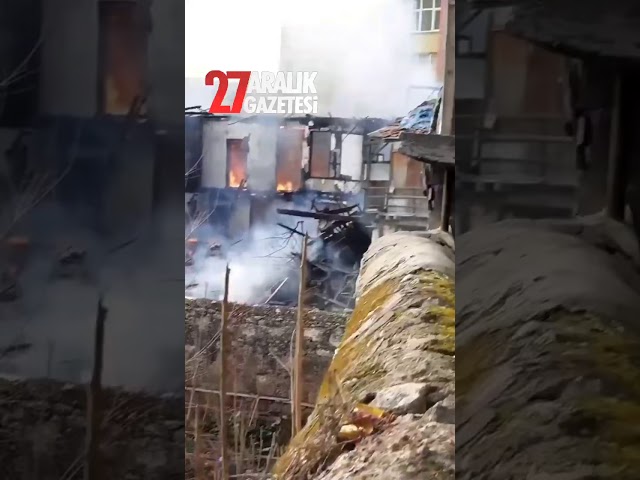 Tarsus’ta Pazar Günü Yangın Çıktı