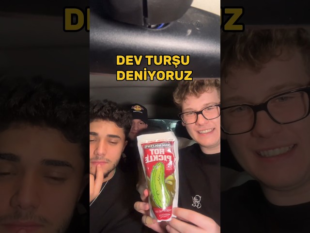 DEV TURŞU DENİYORUZ! #shorts #viral #pickle #food #emreuzunboy