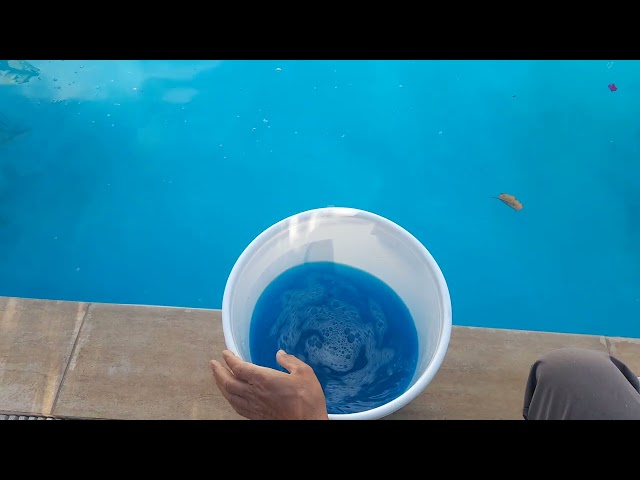 Göztaşı ile havuz temizliği nasıl yapılır How to clean a pool with bluestone