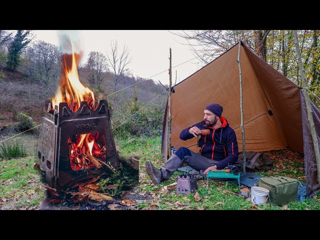 Simple Camp Bread and Cooking in Nature - Bushcraft