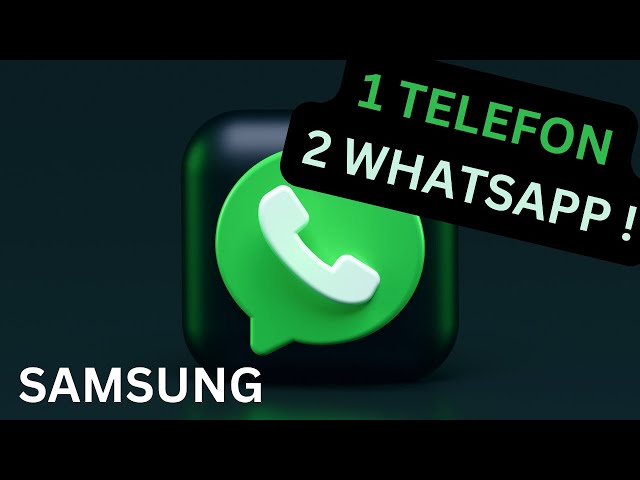 1 Telefonda 2 WhatsApp Hesabı Kullanmak (Samsung Çift Uygulama)