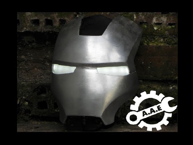 Iron Man Kaskı Yapımı /Iron Man MK2 Faceplate