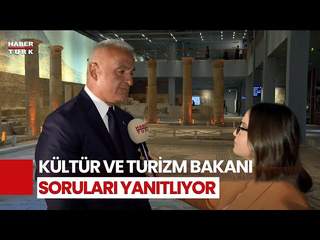 #CANLI - Kültür ve Turizm Bakanı Mehmet Nuri Ersoy soruları yanıtlıyor