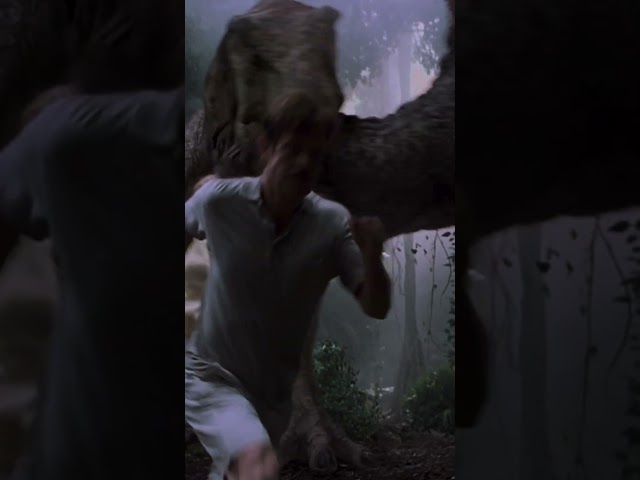 T.rex Messes With the Wrong Spinosaurus #JurassicPark3 #shorts