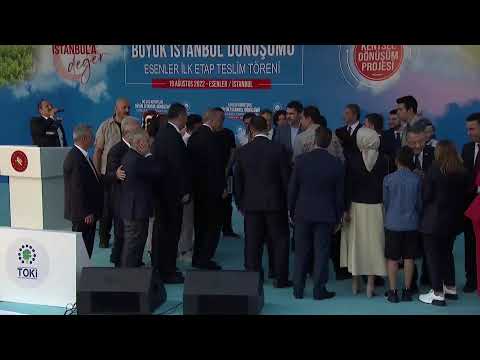 60 Bin Konutluk Büyük İstanbul Dönüşümü - Esenler İlk Etap Teslim Töreni