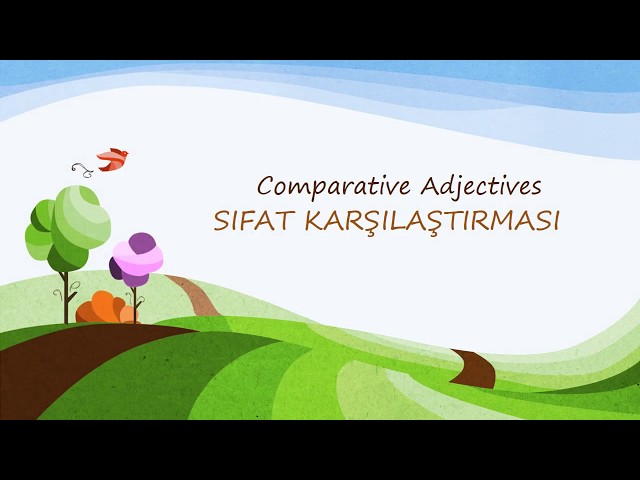 Comparative Adjectives Konu Anlatımı