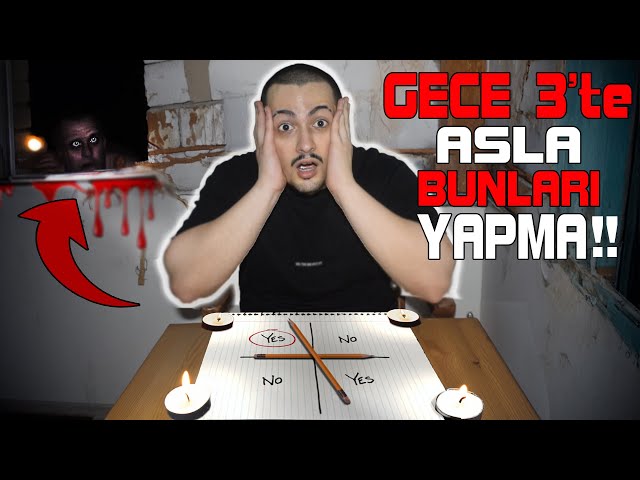 GECE 3'te ASLA Yapmamanız Gereken 3 Şey.. (SAKIN DENEMEYİN)