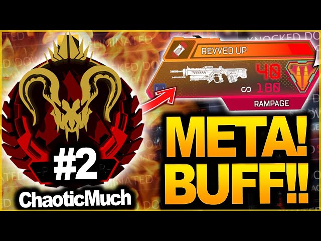 APEX RANK #2 ( ChaoticMuch ) shows why *Care Package RAMPAGE* is OP & dominates predator ranked