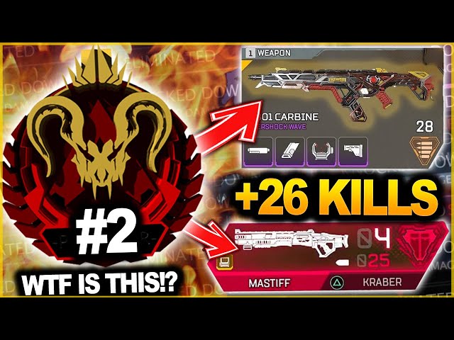 APEX RANK #2 shows why The R-301 & MASTIFF is BROKEN after update in APEX LEGENDS Season 14