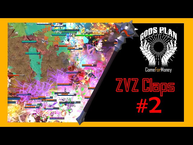 ALBION ONLINE - Gods Plan ZVZ Claps #2 ( C4M )